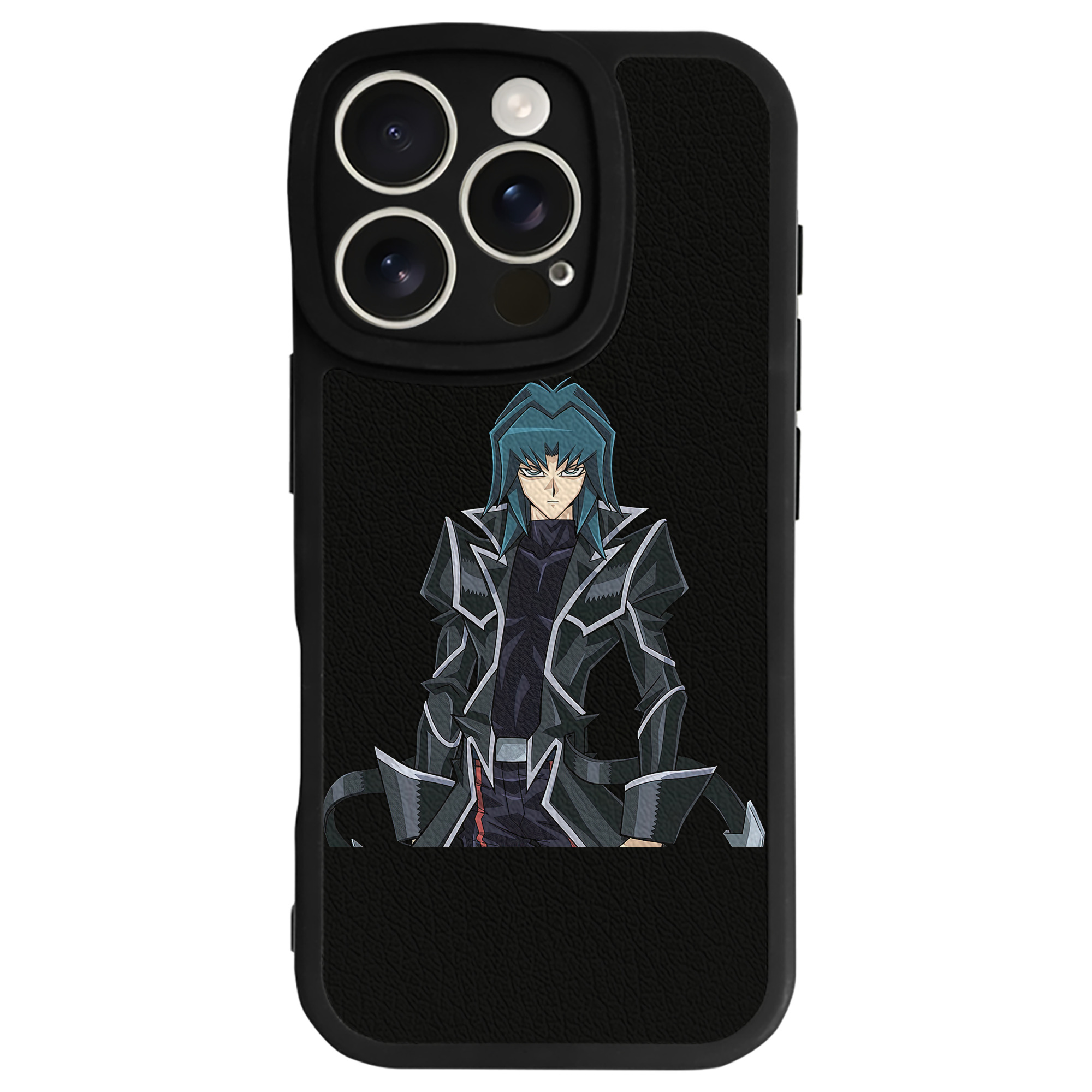 （画像用） 遊☆戯☆王 Yu-Gi-Oh! 【iPhone 16シリーズ対応】シリコンスマホケース（レザー調） 材質：シリコン